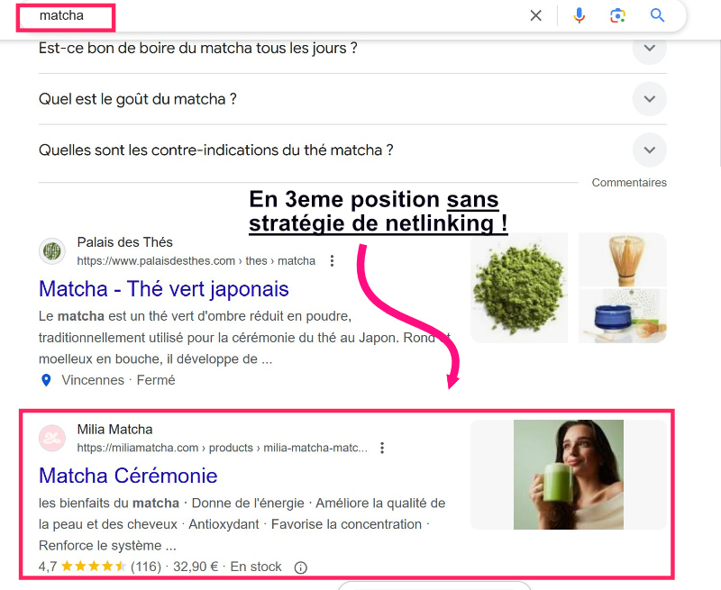 trafic organique sans backlink